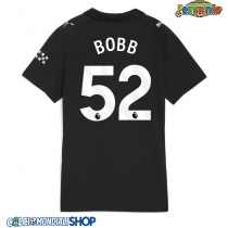 Maglie da calcio Manchester City Oscar Bobb #52 Seconda Maglia Femminile 2025-26 Manica Corta